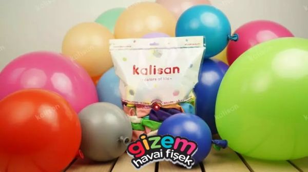 12 INC STANDARD KARIŞIK BALON 100LÜ