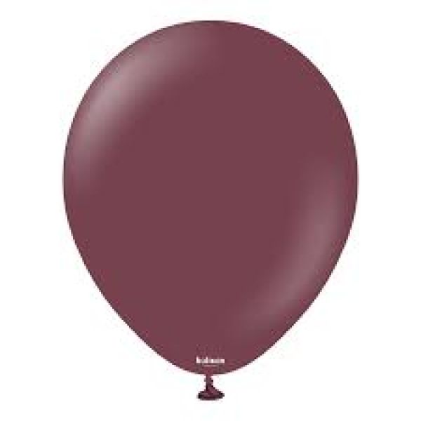 18 INC BORDO (BURGUNDY) BALON 25Lİ