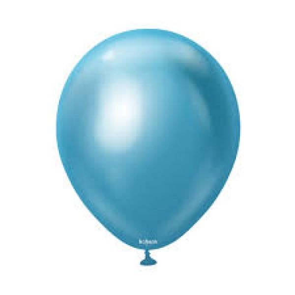 18 INC MİRROR MAVİ BALON 25Lİ