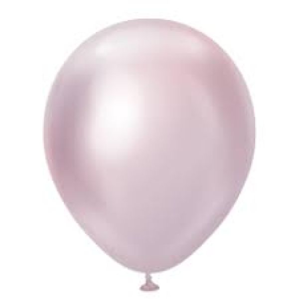 18 INC MİRROR PİNK GOLD BALON 25Lİ