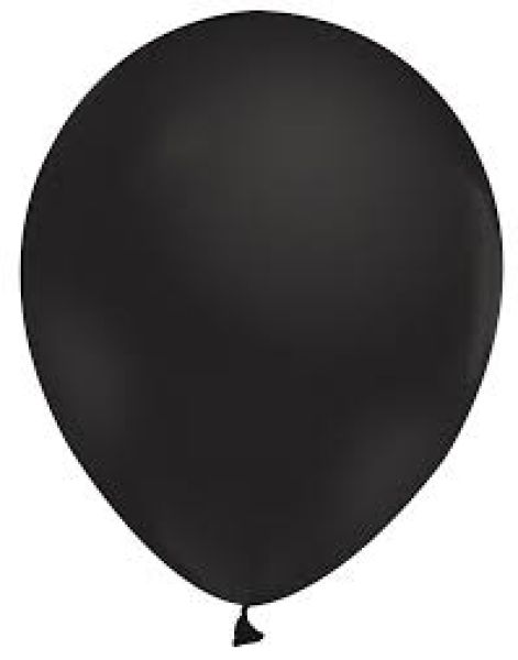 18 INC SİYAH (BLACK) BALON 25Lİ