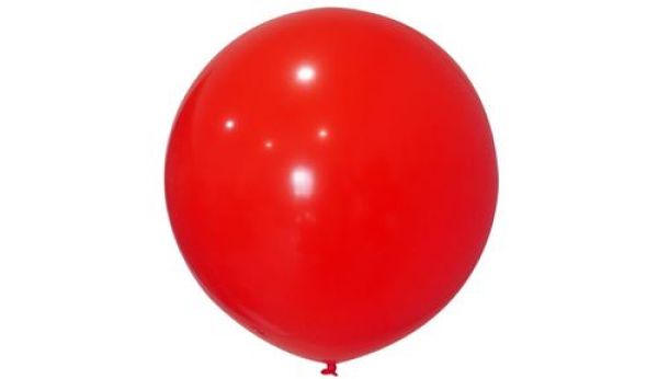 24 İnc Jumbo Balon Kırmızı 2 li
