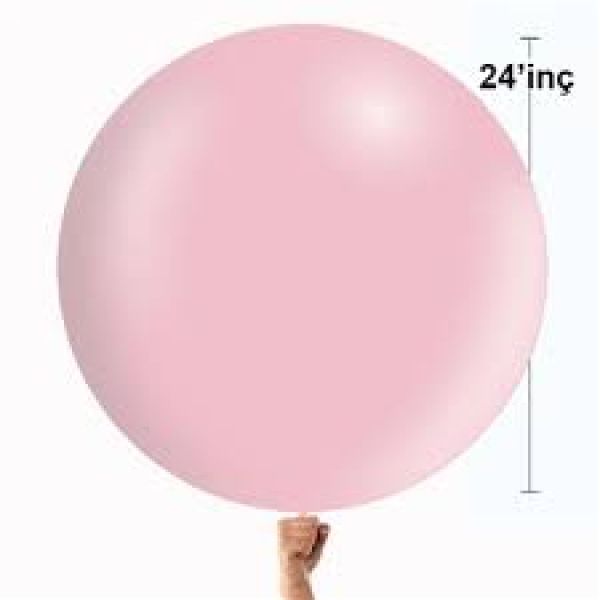 24 INC LİGHT PİNK (AÇIK PEMBE) BALON 2Lİ