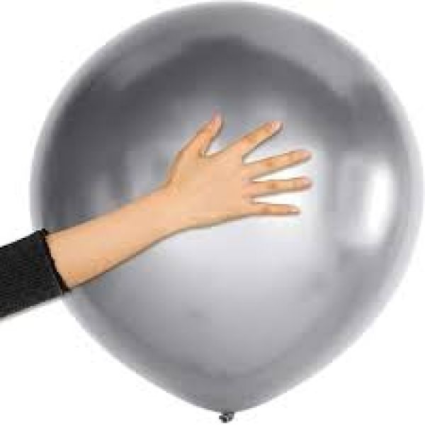 24 INC MİRROR SPACE GREY BALON 2Lİ