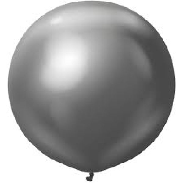 36 INC MİRROR SPACE GREY BALON 2Lİ