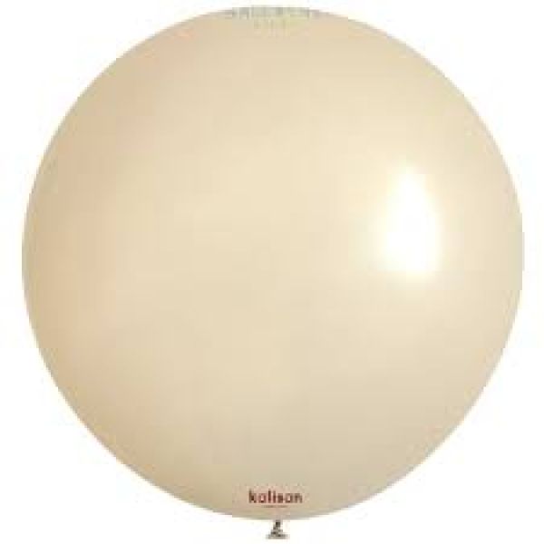 36 INC RETRO WHİTE SAND BALON 2Lİ