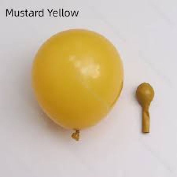 5 INC RETRO MUSTARD BALON 100LÜ