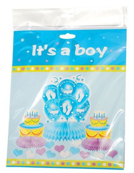 Its A Boy Pasta Petek Süs