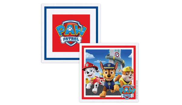 Paw Patrol Refresh Lisanslı Peçete (16Ad)