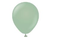 12 İnc Kış Yeşili Retro Balon