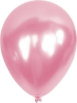 12 İnc Metalik Pembe Balon 50 Li