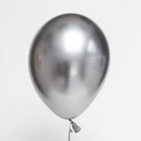 12 INC METALİK SİLVER BALON 100LÜ