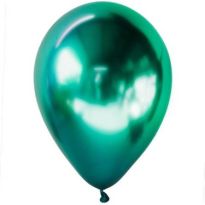 12 İnc Yeşil Krom Balon 50 li