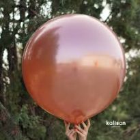 24 INC MİRROR ROSE GOLD BALON 2Lİ