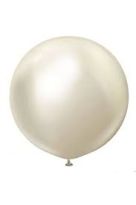 24 INC MİRROR WHİTE GOLD BALON 2Lİ