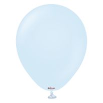 5 İNC MAKARON BEBEK MAVİ BALON 100 LÜ (KAL)