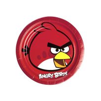 Angry Birds Kırmızı Kuş Plastik Tabak