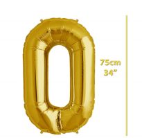 Folyo Harf O Gold Balon 34 İnç